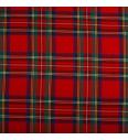 Blago za kostime Škotski karo | rdeča | 80%PL / 18%VI / 2%EL