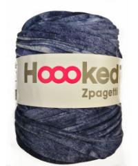 HOOOKED Mixed Zpagetti | 120m (cca. 850g) | Modri batik ZP001-27-267