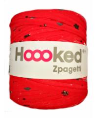 HOOOKED Mixed Zpagetti | 120m (cca. 850g) | Rdeča z rožicami ZP001-27-272